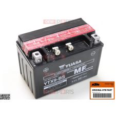 Акумулятор YUASA YTX9-BS 12V, 8.4AH, 135A, (-18.c) електроліт окремо