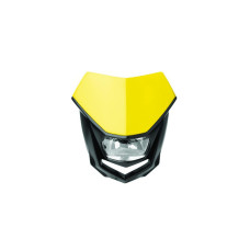 Передня лампа POLISPORT HALO чорний-жовтий