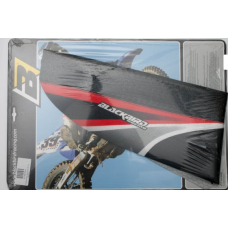 Чехол на сидіння BLACKBIRD HONDA CR 125/250 02-07 чорний-червоний