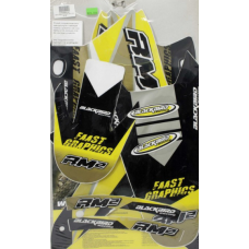 Комплект наклейок BLACKBIRD SUZUKI RMZ 250 04-06