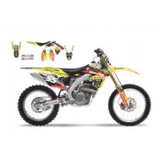 Комплект наклейок BLACKBIRD SUZUKI RMZ 450 08-11