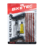Ремонтний комплект пробитих безкамерних мотошин BIKETEC 