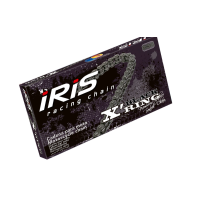 Ланцюг IRIS 520 XR-124 X-RING (ДО 600 ССМ) чорний
