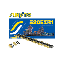 Ланцюг SUNSTAR 520EXR1-118G ENDURO DO 450CCM золотий Ланцюг SUNSTAR 520EXR1-118G ENDURO DO 450CCM золотий