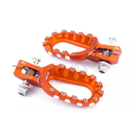 Підножки S3 CURVE FOOTREST ENDURO-MX DEEP-LOW KTM/HUSQ оранжевий