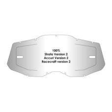 Лінза для окулярів AIRSCREEN 100% STRATA 2/ACCURI 2/RACECRAFT 2 прозора