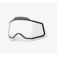 Подвійне скло до окулярів 100% RACECRAFT2/ACCURI 2/STRATA 2 прозоре Подвійне скло до окулярів 100% RACECRAFT2/ACCURI 2/STRATA 2 прозоре