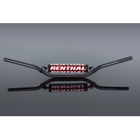 Руль з перекладиною RENTHAL 7/8 (22MM) MX HANDLEBAR чорний Руль з перекладиною RENTHAL 7/8 (22MM) MX HANDLEBAR чорний