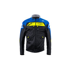 Куртка KENNY ADVENTURE/ENDURO SOFTSHELL чорний-кислотний розмір M
