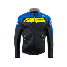 Куртка KENNY ADVENTURE/ENDURO SOFTSHELL чорний-кислотний розмір L
