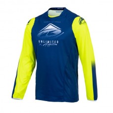 Джерсі KENNY TITANIUM ADULT 2021 NAVY NEON YELLOW РОЗМІР XL