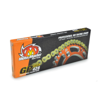 Ланцюг MOTO-MASTER GP 428 GOLD PROFESSIONAL MX RACING (134 дзвенів) Ланцюг MOTO-MASTER GP 428 GOLD PROFESSIONAL MX RACING (134 дзвенів)