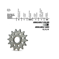 Передня зірка MOTO-MASTER SHERCO SEF-R250/300 SE-R250/300 2021-