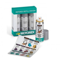 Сет спреїв MOTOREX REFILL SYSTEM SET 3 шт Сет спреїв MOTOREX REFILL SYSTEM SET 3 шт