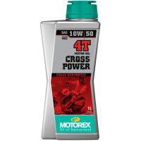 Моторне масло MOTOREX CROSS POWER 4T 10W50 синтетика 1L