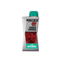 Моторне масло MOTOREX CROSS POWER 4T 10W60 синтетика 1L Моторне масло MOTOREX CROSS POWER 4T 10W60 синтетика 1L