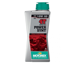 Моторне масло MOTOREX POWER SYNT 4T 10W60 синтетика 1L Моторне масло MOTOREX POWER SYNT 4T 10W60 синтетика 1L