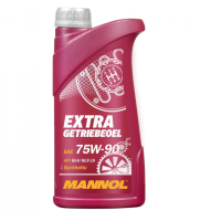 Трансмісійне масло MANNOL EXTRA GETRIEBEOEL 75W90 API GL4/GL5 синтетичне 1L