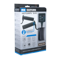 Ручки з підігрівом OXFORD EVO ADVENTURE 22 MM довжина 122-132 ММ Ручки з підігрівом OXFORD EVO ADVENTURE 22 MM довжина 122-132 ММ