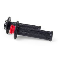 Гріпси RACETECH R20 LOCK-ON (22+25MM) чорний Гріпси RACETECH R20 LOCK-ON (22+25MM) чорний