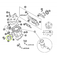 KTM вихлопна система 46036040100 KTM вихлопна система 46036040100