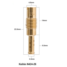 Жикльор холостого ходу PROX N424-26 SREDNICA #40 (1 ШТ)