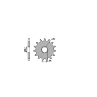 Передня зірка 526 17 PBR Передня зірка 526 17 PBR
