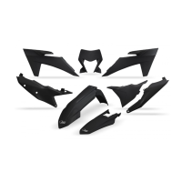 Комплект пластика UFO KTM EXC 2024-2025 чорний Комплект пластика UFO KTM EXC 2024-2025 чорний