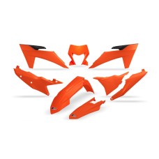 Повний комплект пластику UFO KTM EXC 150 / 250 / 300 TBI 24-25, EXC-F 250 / 350 / 450 / 500 24-25 оранжевий