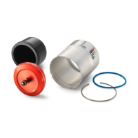 Груша амортизатора з корпусом WP BRADDERKIT KTM SX / SXF 23-24