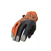 Рукавиці ACERBIS MX X-H GLOVES розмір M оранжевий-сірий