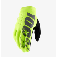 Рукавиці зимові 100% CROSS/ENDURO BRISKER SOFTSHELL кислотний розмір XXL Рукавиці зимові 100% CROSS/ENDURO BRISKER SOFTSHELL кислотний розмір XXL