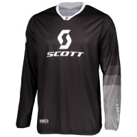Джерсі SCOTT 350 TRACK BLACK/GREY РОЗМІР L Джерсі SCOTT 350 TRACK BLACK/GREY РОЗМІР L