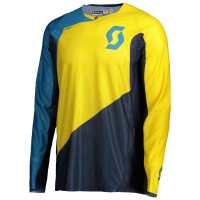 Джерсі SCOTT 450 ANGLED LIGHT BLUE/YELLOW РОЗМІР M
