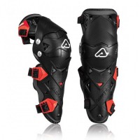 Захист колін ACERBIS GUARD IMPACT EVO 3.0 чорний-червоний Захист колін ACERBIS GUARD IMPACT EVO 3.0 чорний-червоний