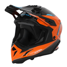 Шолом ACERBIS STEEL CARBON 22-06 чорний-оранжевий M 