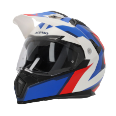 Шолом ACERBIS FLIP 22-06 білий-червоний-синій розмір M