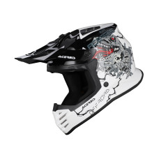 Шолом дитячий ACERBIS PROFILE JUNIOR ECE/ONU 22-06 розмір YM/50 білий-чорний