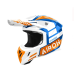 Шолом AIROH AVIATOR ACE 2 оранжевий-білий-синій розмір L Шолом AIROH AVIATOR ACE 2 оранжевий-білий-синій розмір L