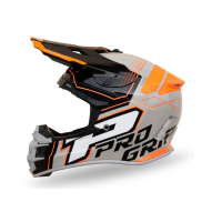Шолом PROGRIP CROSS ADVENTURE розмір L сірий-оранжевий-чорний Шолом PROGRIP CROSS ADVENTURE розмір L сірий-оранжевий-чорний