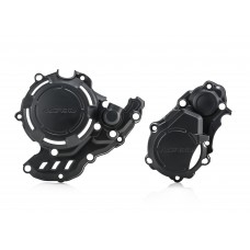Комплект захисту кришки зчеплення і генератора ACERBIS KIT PROT. 4-STROKE EXC-F/FE 250-350 16-19 - KTM -HUSKY чорний Комплект захисту кришки зчеплення і генератора ACERBIS KIT PROT. 4-STROKE EXC-F/FE 250-350 16-19 - KTM -HUSKY чорний
