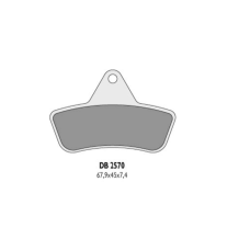 Гальмівні колодки DELTA DB2570QD-D