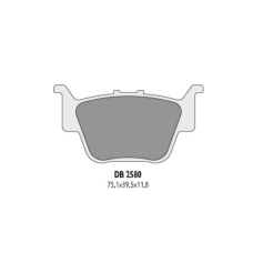 Гальмівні колодки DELTA DB2580QD-D