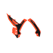 Захист рами ACERBIS X-GRIP KTM SX/SXF 2023- оранжевий-чорний