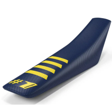 Чехол на сидіння універсальний ONE GRIPPER RIBBED синій-кислотний