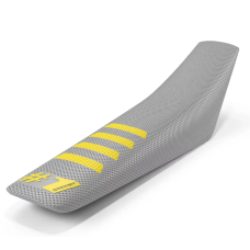 Чехол на сидіння універсальний ONE GRIPPER RIBBED сірий-кислотний
